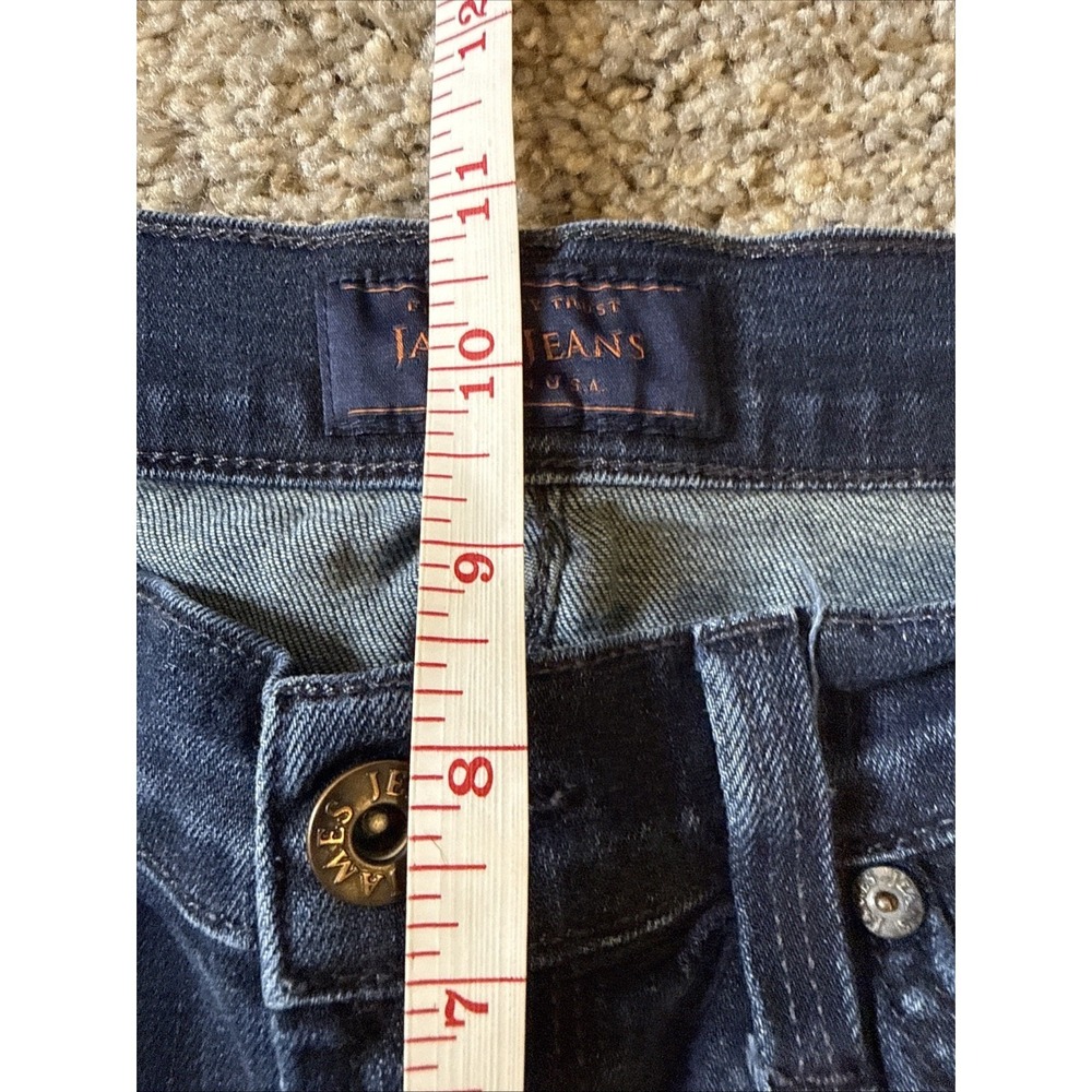 James Jeans Women's Nuboot Jeans Comfort Stretch Dark Wash Size 26 - Picture 4 of 7